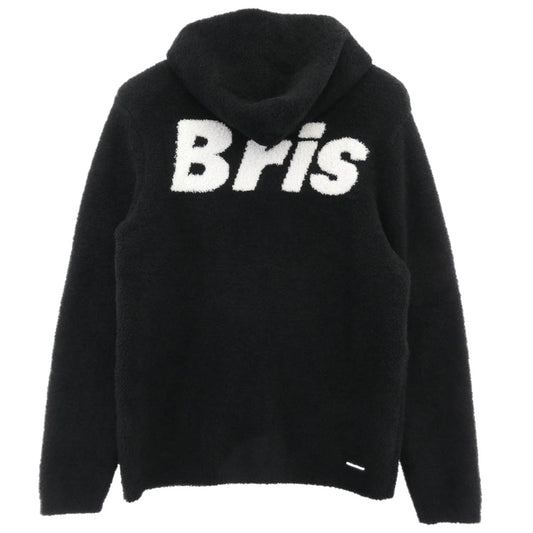 F.C.R.B. エフシーアールビー 23SS SZMCC21931 × BAREFOOT DREAMS ベアフット ドリームス パイル ジップアップ フーディ パーカー ブラック系 L【中古】