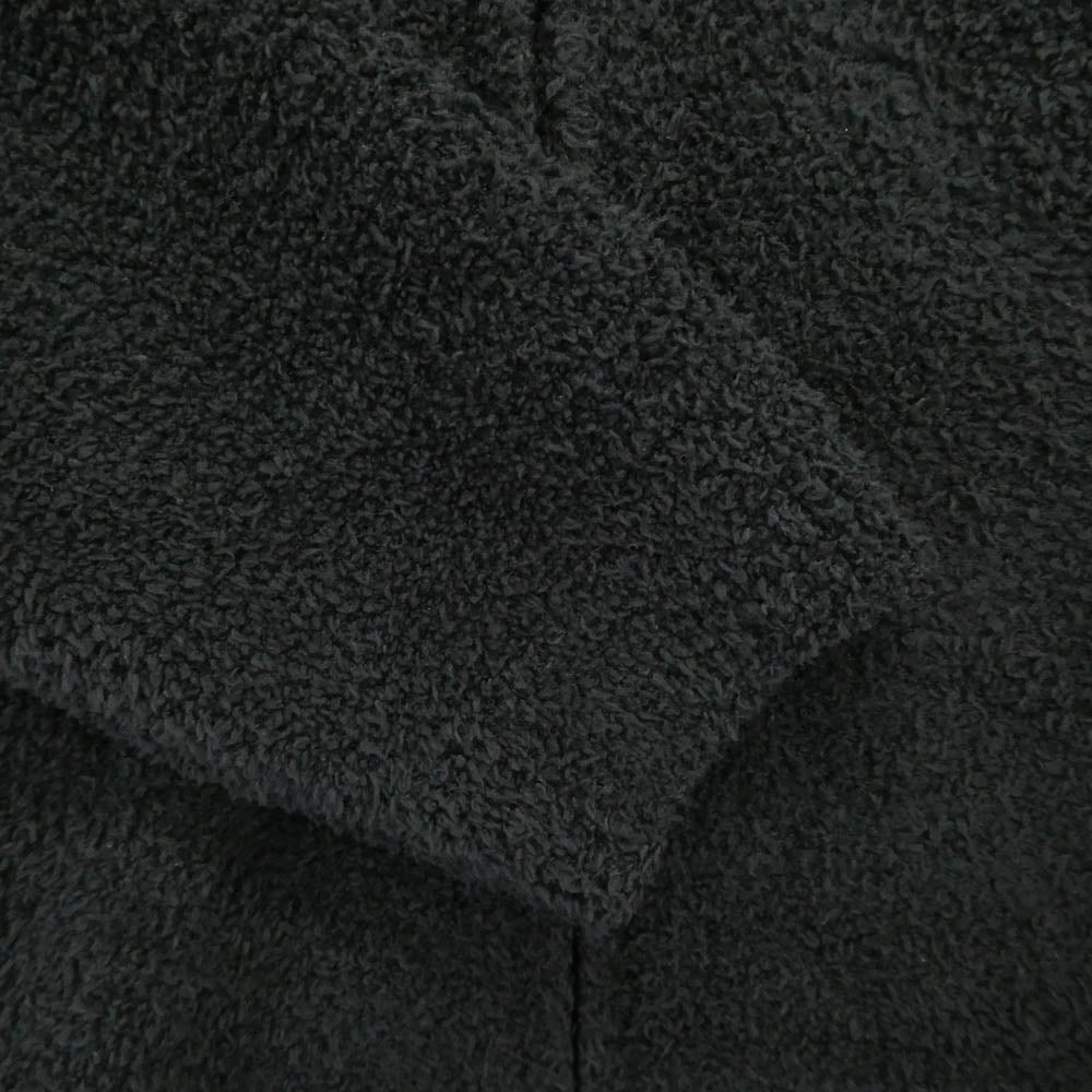 F.C.R.B. エフシーアールビー 23SS SZMCC21931 × BAREFOOT DREAMS ベアフット ドリームス パイル ジップアップ フーディ パーカー ブラック系 L【中古】