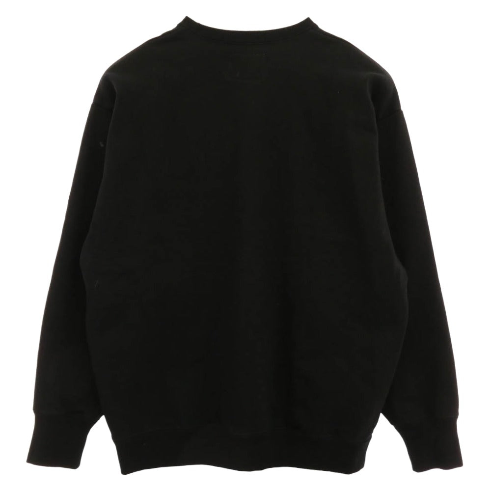 WTAPS ダブルタップス 25SS 251ATDT-CSM03 ACADEMY SWEATER COTTON アカデミー セーター コットン スウェット ブラック ブラック系 3【美品】【中古】