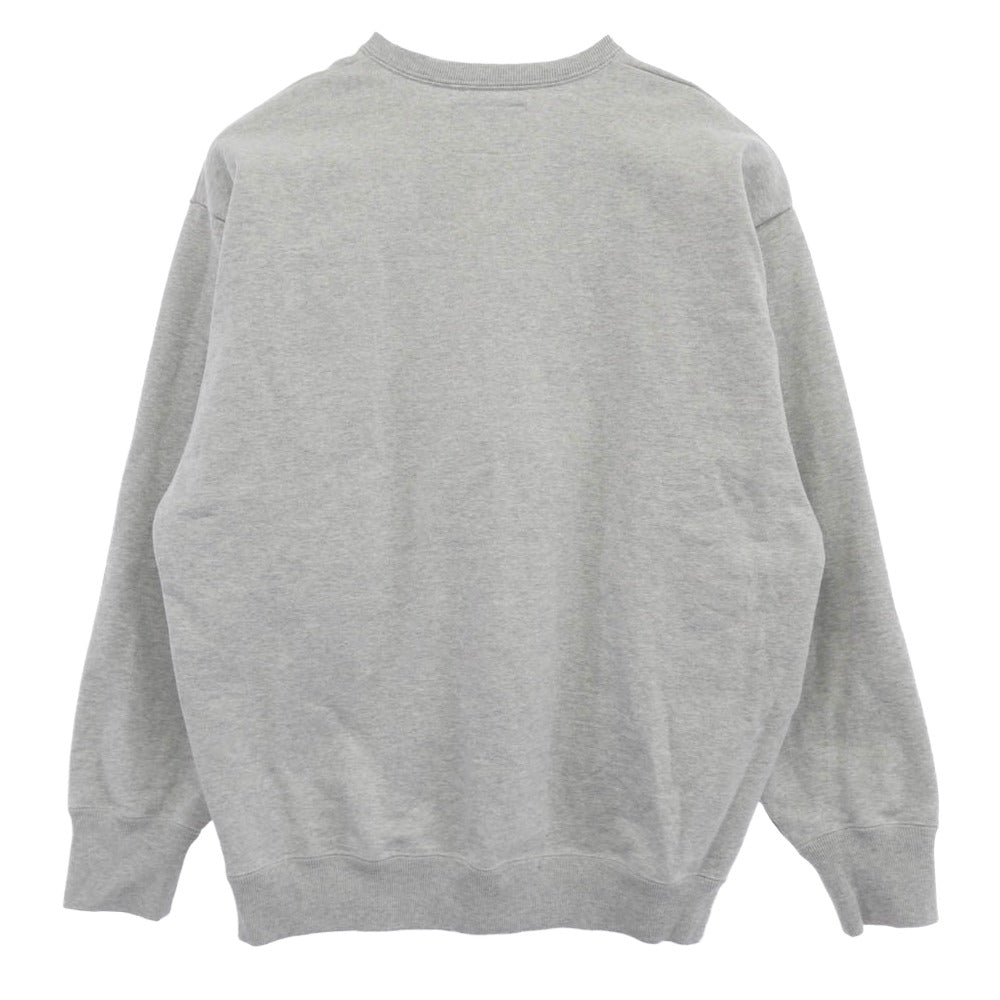 WTAPS ダブルタップス 25SS 251ATDT-CSM03 ACADEMY SWEATER COTTON アカデミー セーター コットン スウェット グレー グレー系 3【美品】【中古】