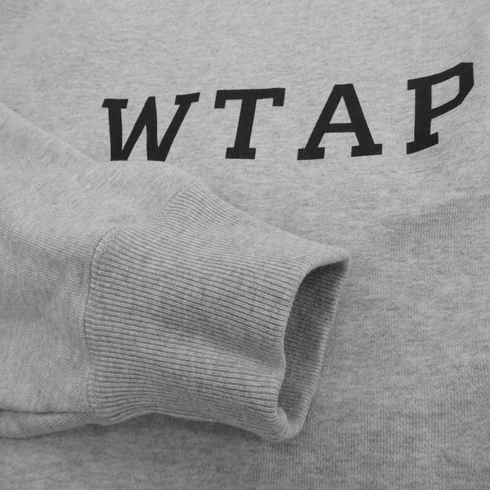 WTAPS ダブルタップス 25SS 251ATDT-CSM03 ACADEMY SWEATER COTTON アカデミー セーター コットン スウェット グレー グレー系 3【美品】【中古】