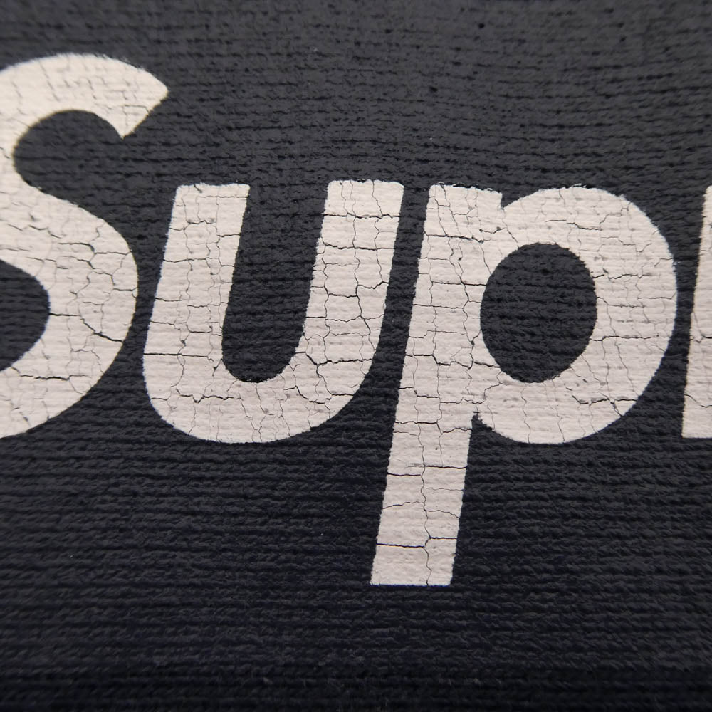 Supreme シュプリーム 25SS Washed Box Logo Crewneck Sweat shirt ウォッシュド ボックス ロゴ クルーネック スウェット シャツ ネイビー ネイビー系 L【極上美品】【中古】