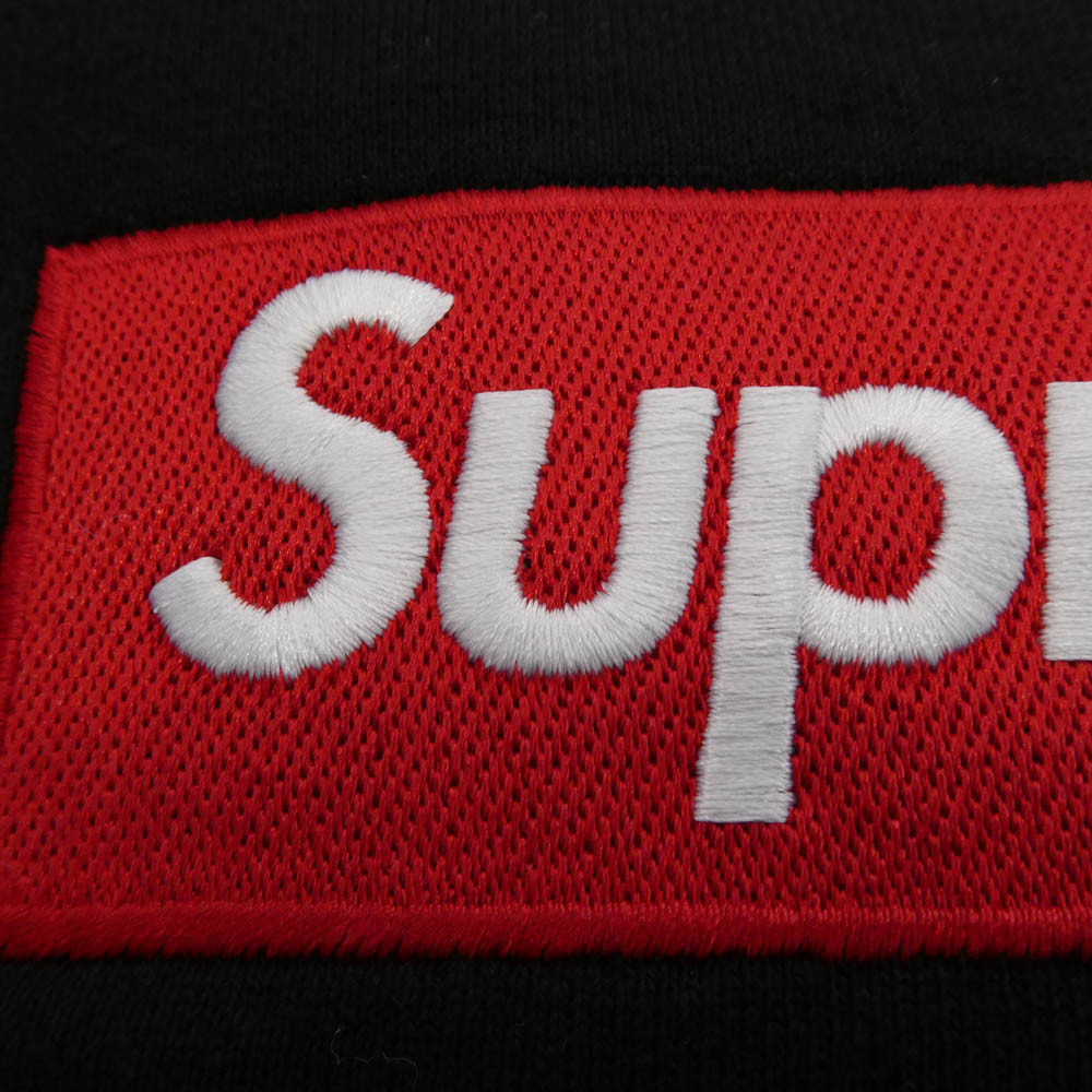 Supreme シュプリーム 22AW Box Logo Crewneck Sweat shirt ボックス ロゴ クルーネック スウェット シャツ ブラック ブラック系 L【美品】【中古】