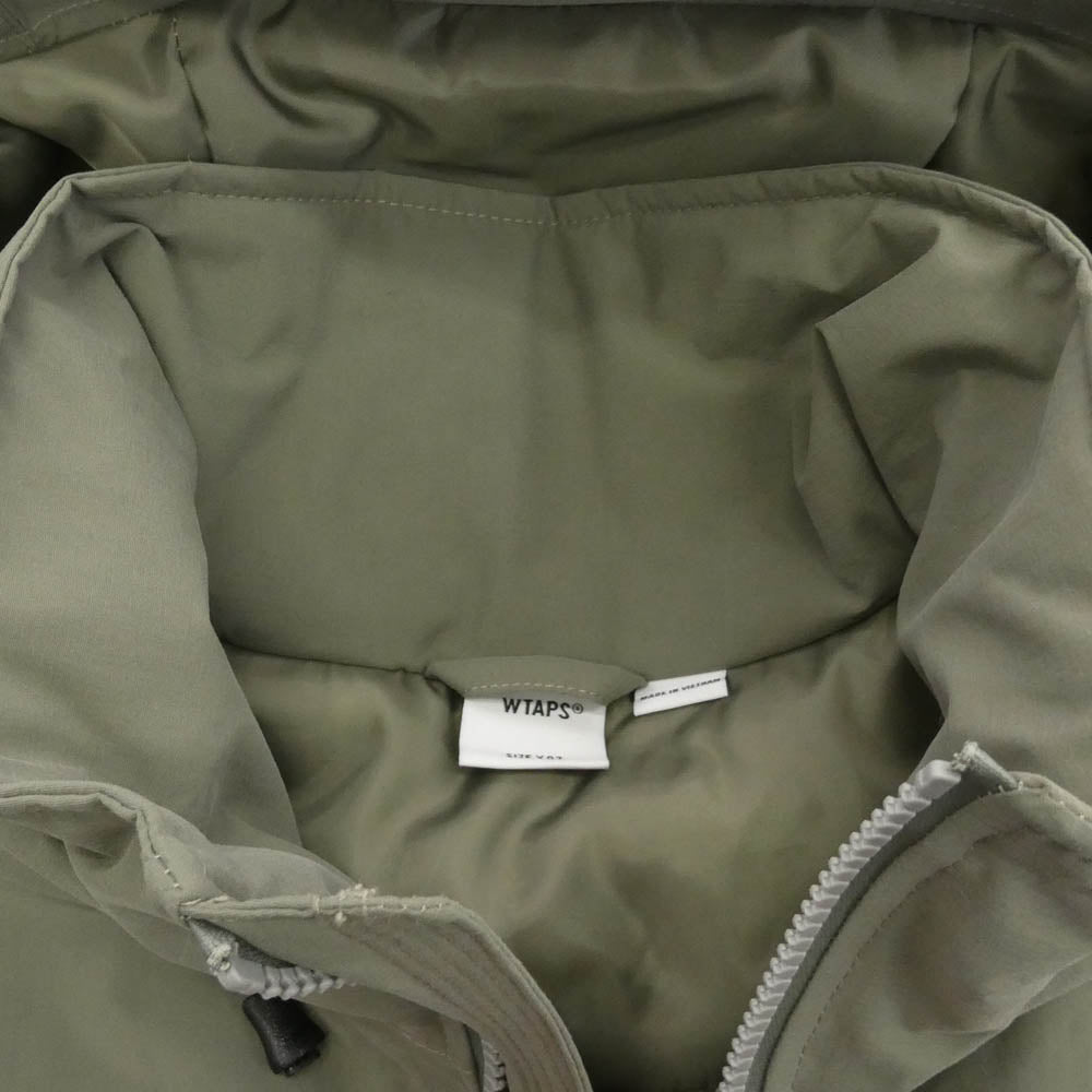 WTAPS ダブルタップス 22AW x VAULT BY VANS ALPS JACKET NYLON TUSSAH 2LAYER ボルト バイ バンズ アルプス ジャケット ナイロン タッサー ツーレイヤー カーキ系 2【美品】【中古】