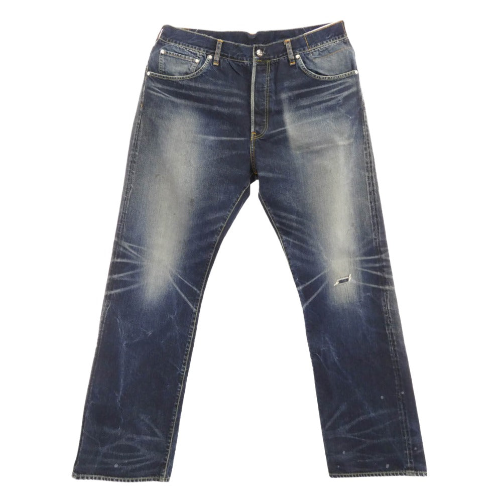 VISVIM ビズビム 121205005025 0121205005025 Social Sculpture High Waist Jeans ハイ ウエスト ジーンズ デニム パンツ インディゴブルー系 5【美品】【中古】