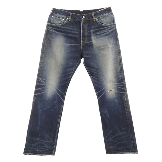 VISVIM ビズビム 121205005025 0121205005025 Social Sculpture High Waist Jeans ハイ ウエスト ジーンズ デニム パンツ インディゴブルー系 5【美品】【中古】