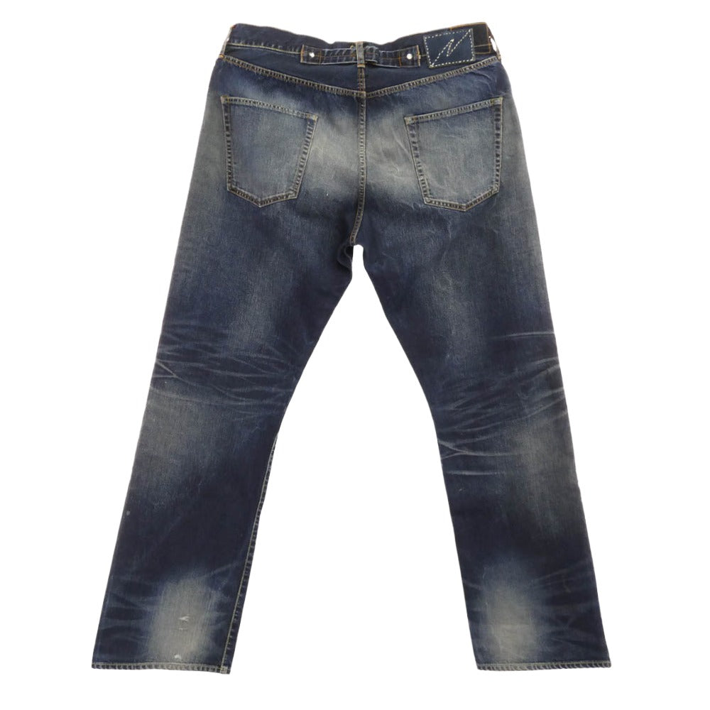 VISVIM ビズビム 121205005025 0121205005025 Social Sculpture High Waist Jeans ハイ ウエスト ジーンズ デニム パンツ インディゴブルー系 5【美品】【中古】
