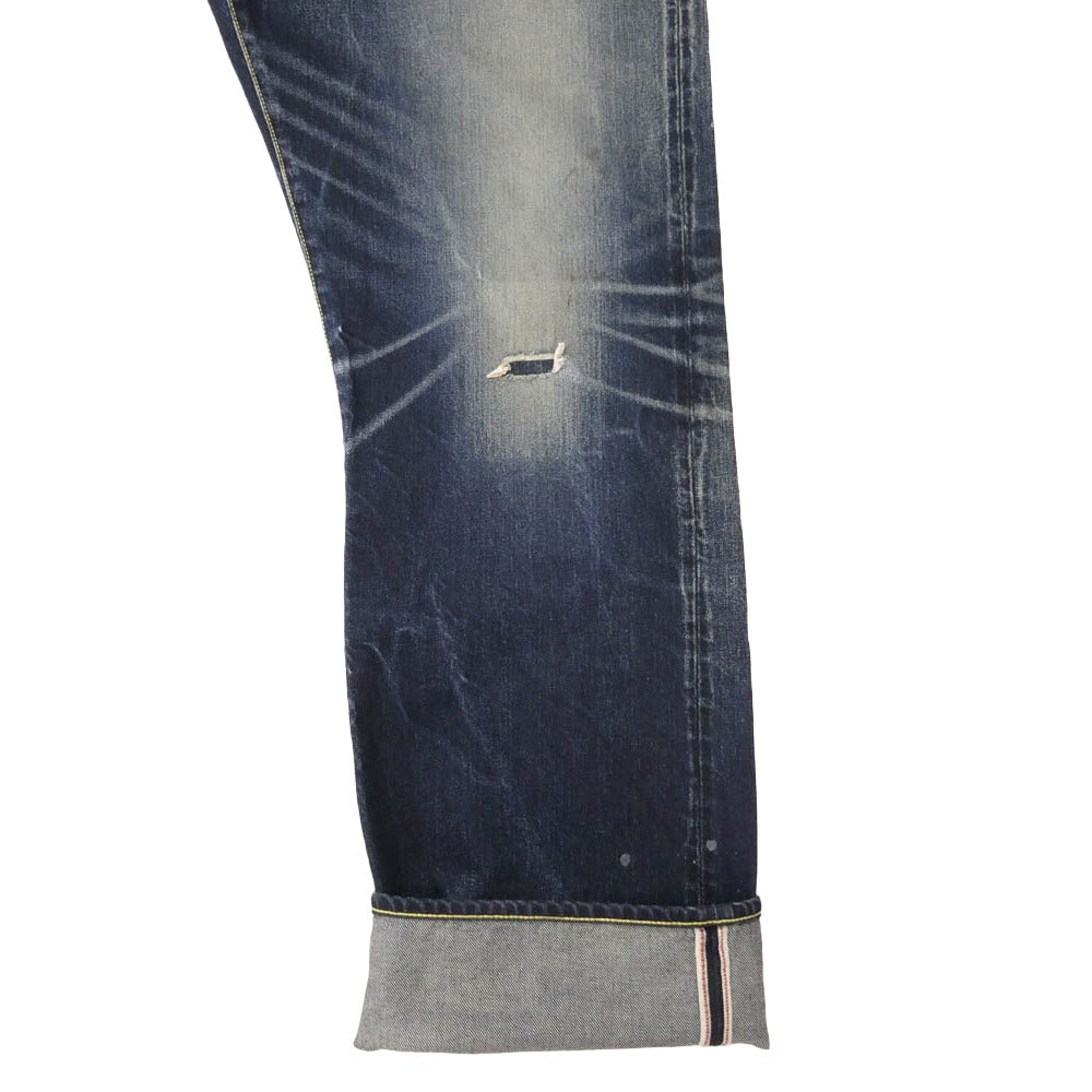 VISVIM ビズビム 121205005025 0121205005025 Social Sculpture High Waist Jeans ハイ ウエスト ジーンズ デニム パンツ インディゴブルー系 5【美品】【中古】