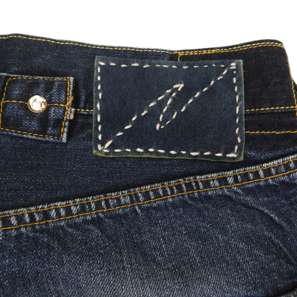 VISVIM ビズビム 121205005025 0121205005025 Social Sculpture High Waist Jeans ハイ ウエスト ジーンズ デニム パンツ インディゴブルー系 5【美品】【中古】