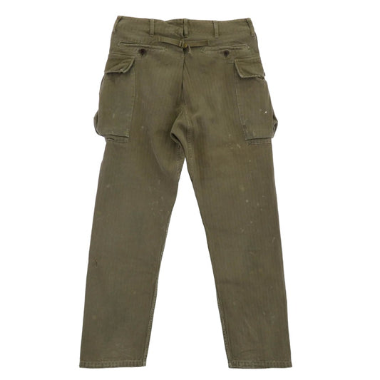 VISVIM ビズビム 118105008010 0118105008010 VETERANS PANTS CRASH ベテランズ クラッシュ カーゴ パンツ カーキ系 2【中古】
