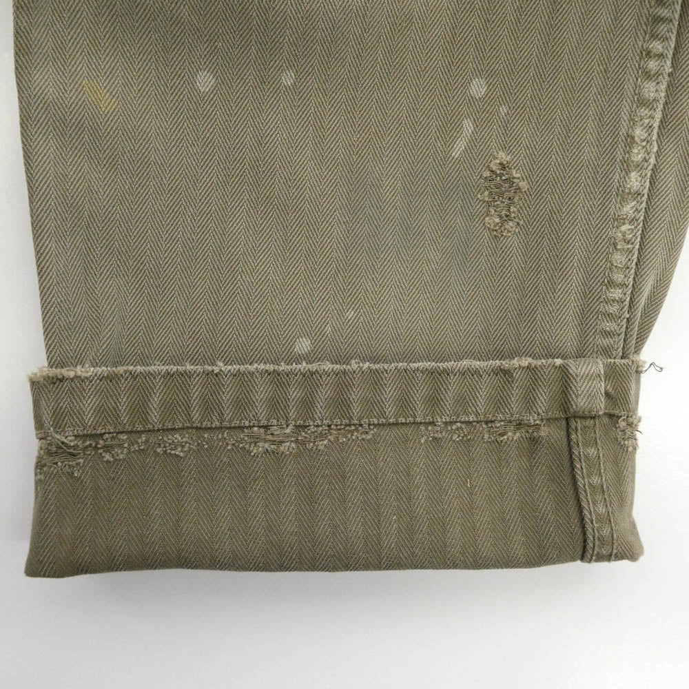 VISVIM ビズビム 118105008010 0118105008010 VETERANS PANTS CRASH ベテランズ クラッシュ カーゴ パンツ カーキ系 2【中古】