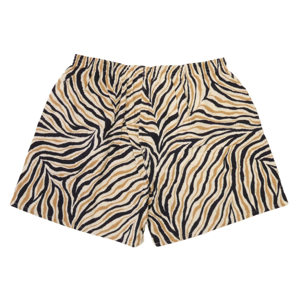 TENDERLOIN テンダーロイン T-TRUNKS A ZEBRA ゼブラ フランネル トランクス ショーツ ハーフパンツ M【新古品】【未使用】【中古】