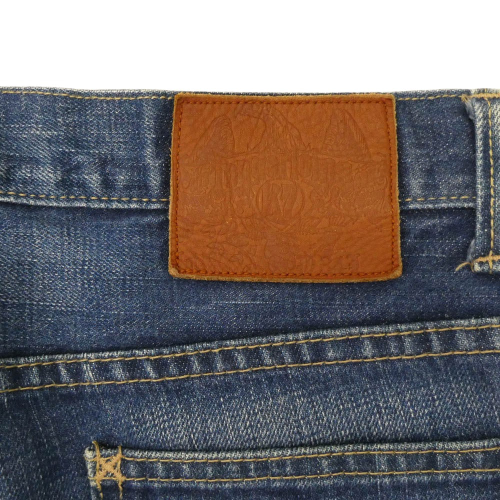 TENDERLOIN テンダーロイン カットオフ デニムショーツ ハーフパンツ ブルー系 34【中古】