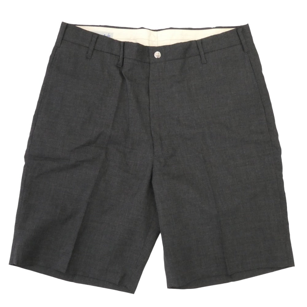 TENDERLOIN テンダーロイン T-S.W SHORTS サマーウール ショーツ ハーフパンツ グレー M【美品】【中古】