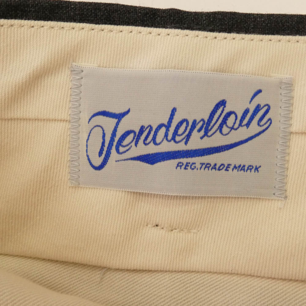 TENDERLOIN テンダーロイン T-S.W SHORTS サマーウール ショーツ ハーフパンツ グレー M【美品】【中古】