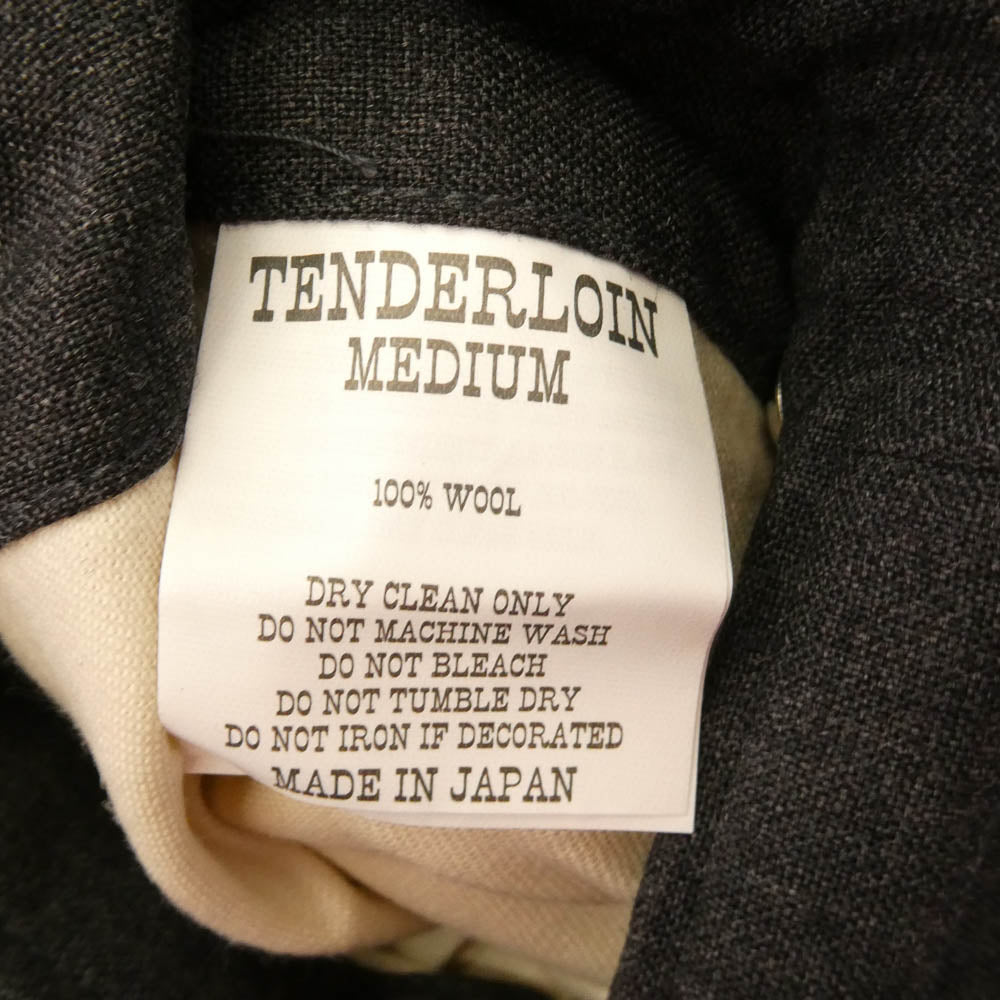 TENDERLOIN テンダーロイン T-S.W SHORTS サマーウール ショーツ ハーフパンツ グレー M【美品】【中古】