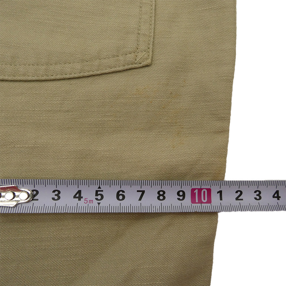 TENDERLOIN テンダーロイン T-ARMY SHORTS アーミー ショーツ ハーフパンツ カーキベージュ カーキ系 ベージュ系 M【美品】【中古】