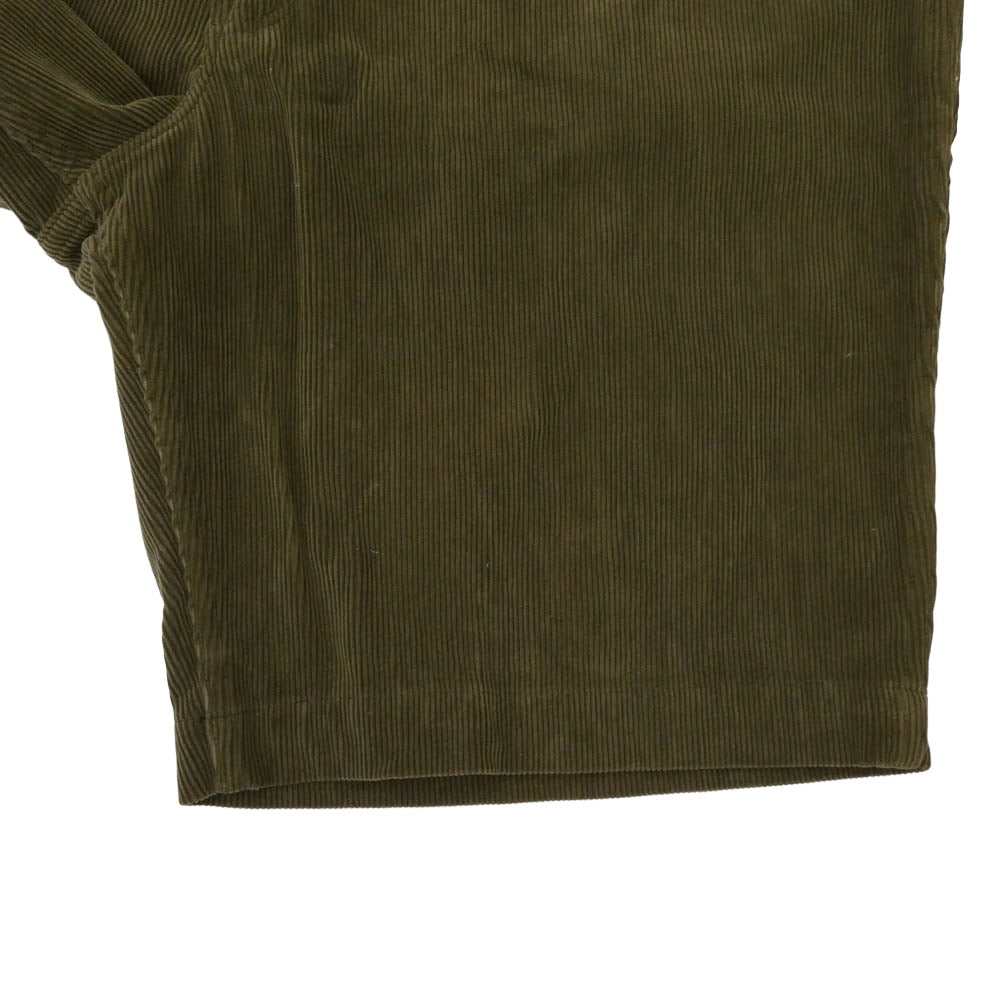 TENDERLOIN テンダーロイン T-BDP SHORTS コーデュロイ ショーツ ハーフパンツ カーキ M【美品】【中古】