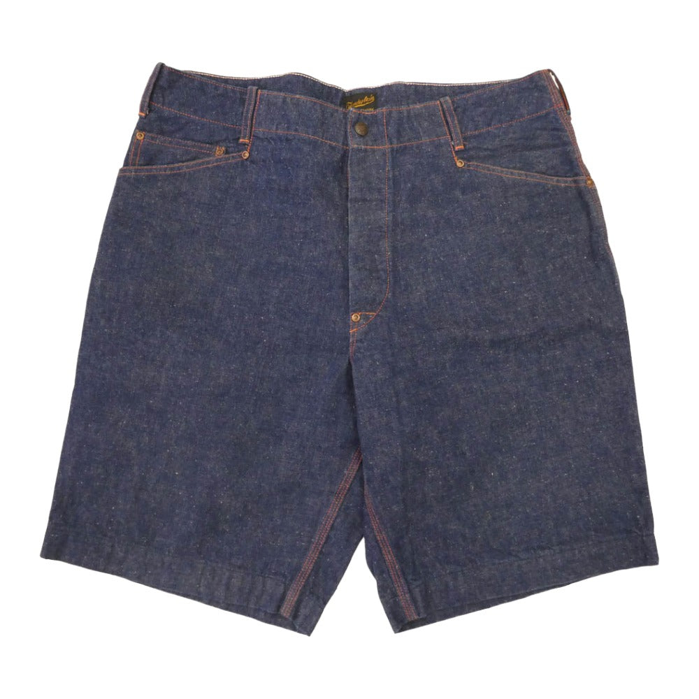 TENDERLOIN テンダーロイン T-PAINTER SHORTS ペインター デニムショーツ ハーフパンツ インディゴブルー系 M【美品】【中古】