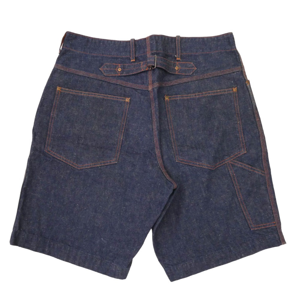 TENDERLOIN テンダーロイン T-PAINTER SHORTS ペインター デニムショーツ ハーフパンツ インディゴブルー系 M【美品】【中古】