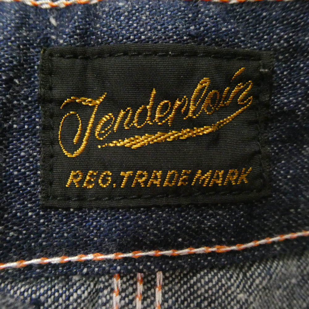 TENDERLOIN テンダーロイン T-PAINTER SHORTS ペインター デニムショーツ ハーフパンツ インディゴブルー系 M【美品】【中古】