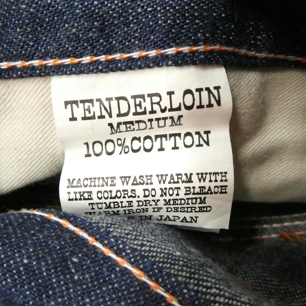 TENDERLOIN テンダーロイン T-PAINTER SHORTS ペインター デニムショーツ ハーフパンツ インディゴブルー系 M【美品】【中古】
