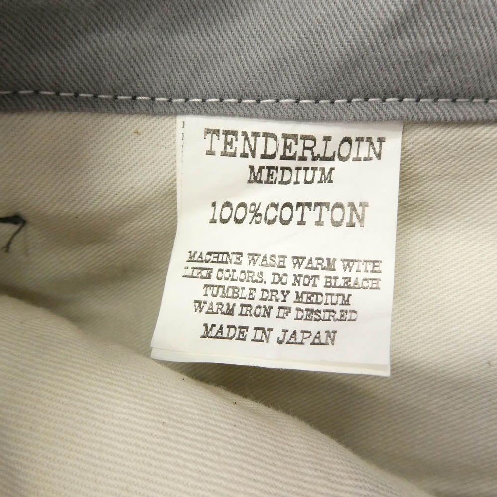 TENDERLOIN テンダーロイン T-BDP P SHORTS コットンピケ ショーツ ハーフパンツ ブラウン M【極上美品】【中古】