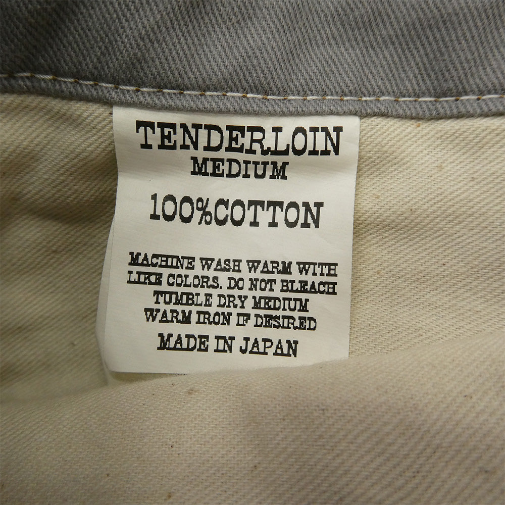 TENDERLOIN テンダーロイン T-BDP P SHORTS コットンピケ ショーツ ハーフパンツ カーキベージュ カーキ系 M【極上美品】【中古】