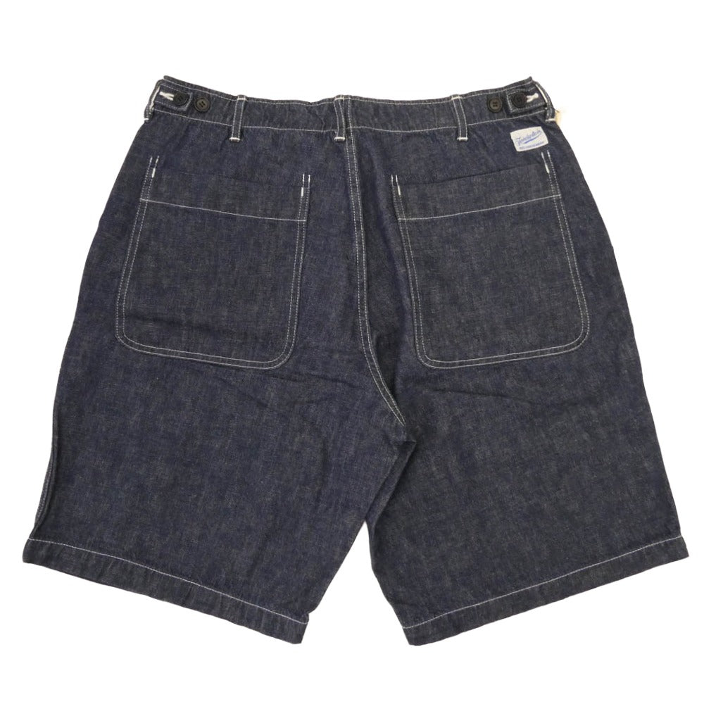 TENDERLOIN テンダーロイン T-DENIM SHORTS ONE WASH デニムショーツ ハーフパンツ インディゴブルー系 L【美品】【中古】