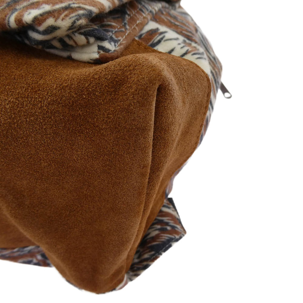 TENDERLOIN テンダーロイン × PORTER ポーター T-BACK PACK ウルフフランネル バックパック デイパック リュック ブラウン系【中古】