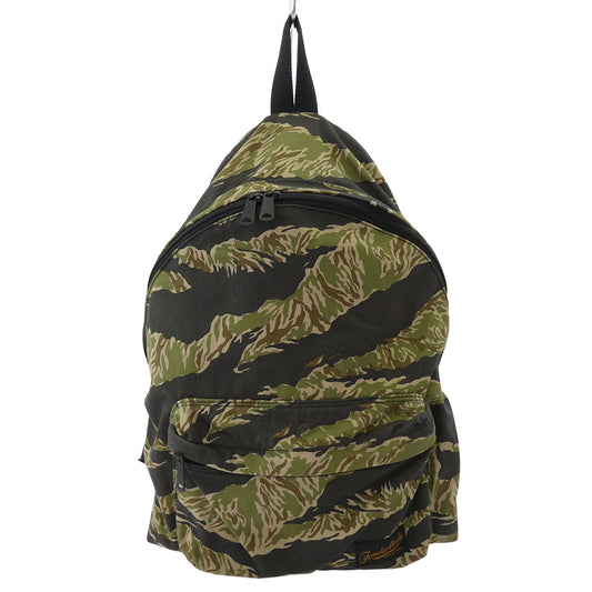 TENDERLOIN テンダーロイン × PORTER ポーター PACK BAMBOO バンブー タイガーカモ バックパック デイパック リュック カーキ系【中古】
