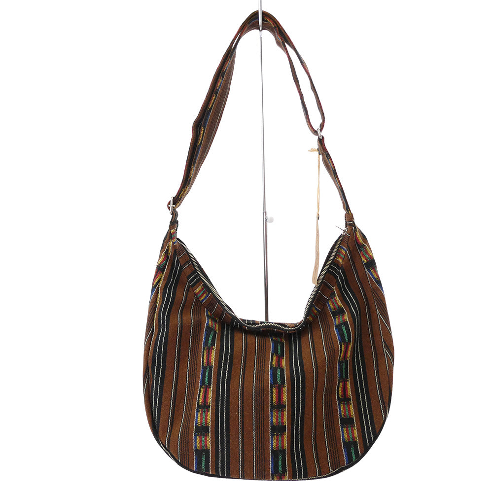 TENDERLOIN テンダーロイン × PORTER ポーター T-GTM SHOULDER グアテマラ ショルダーバッグ ブラウン マルチカラー系【極上美品】【中古】