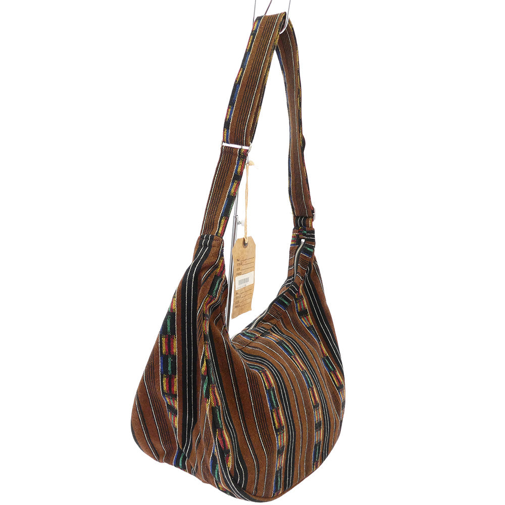 TENDERLOIN テンダーロイン × PORTER ポーター T-GTM SHOULDER グアテマラ ショルダーバッグ ブラウン マルチカラー系【極上美品】【中古】