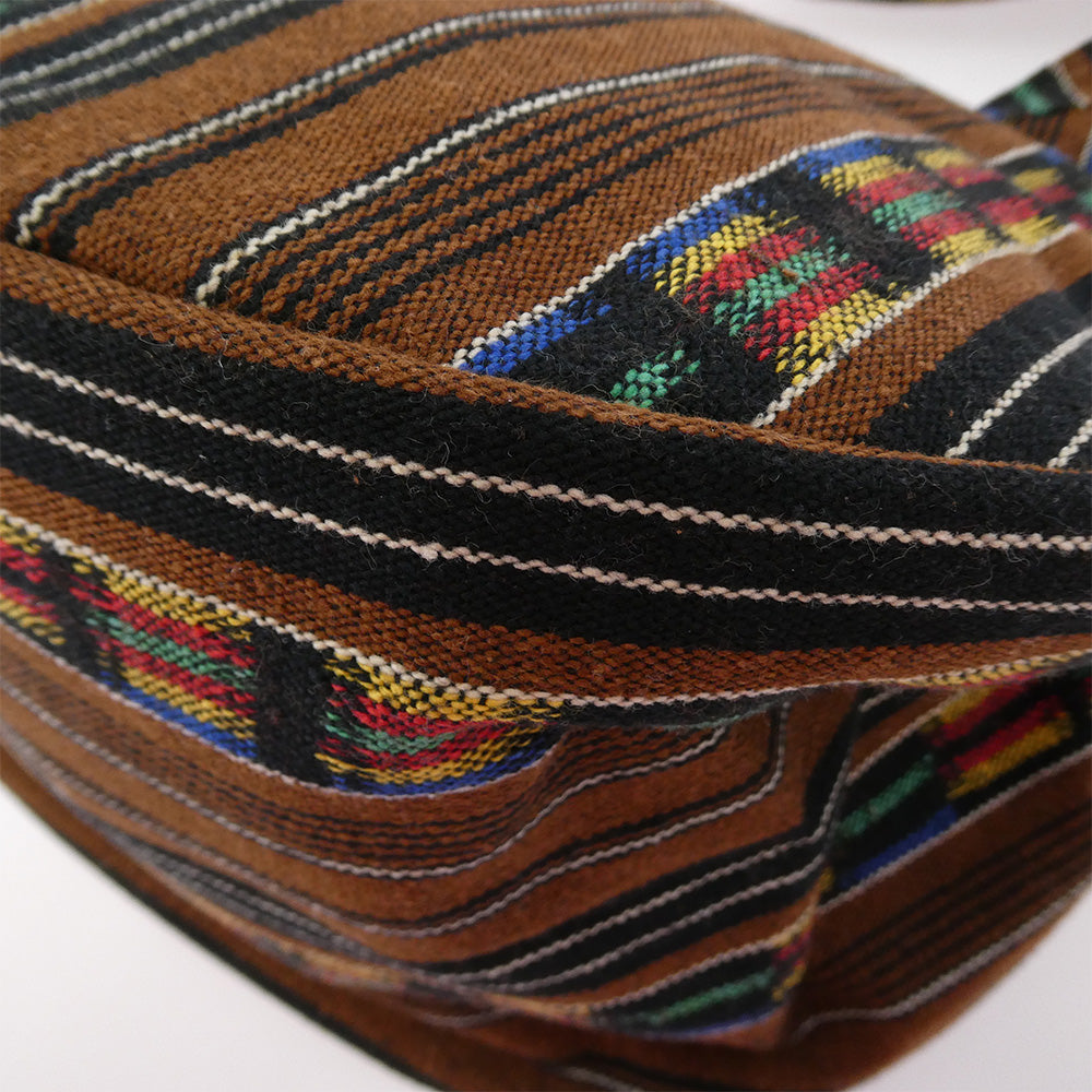 TENDERLOIN テンダーロイン × PORTER ポーター T-GTM SHOULDER グアテマラ ショルダーバッグ ブラウン マルチカラー系【極上美品】【中古】