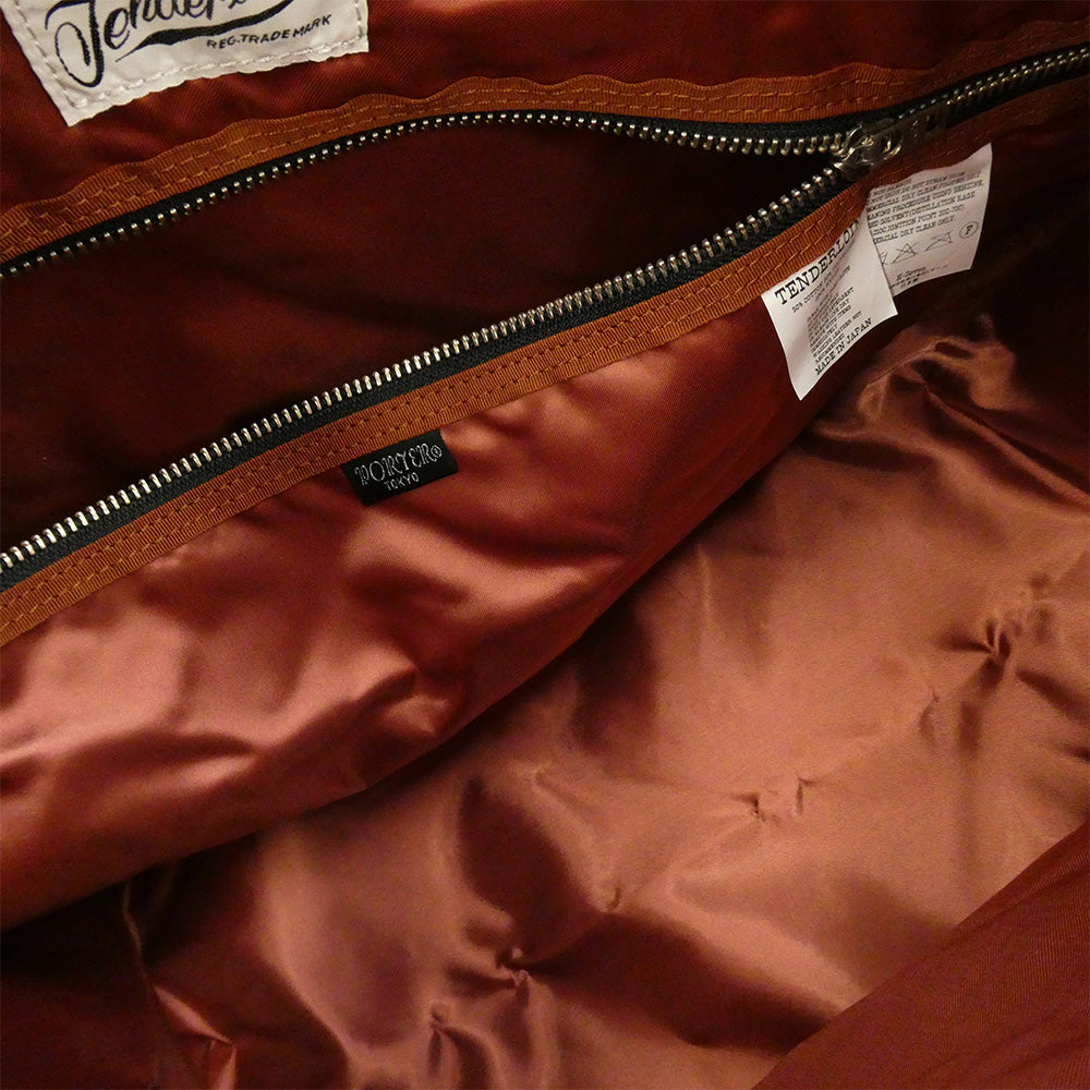 TENDERLOIN テンダーロイン × PORTER ポーター T-GTM SHOULDER グアテマラ ショルダーバッグ ブラウン マルチカラー系【極上美品】【中古】