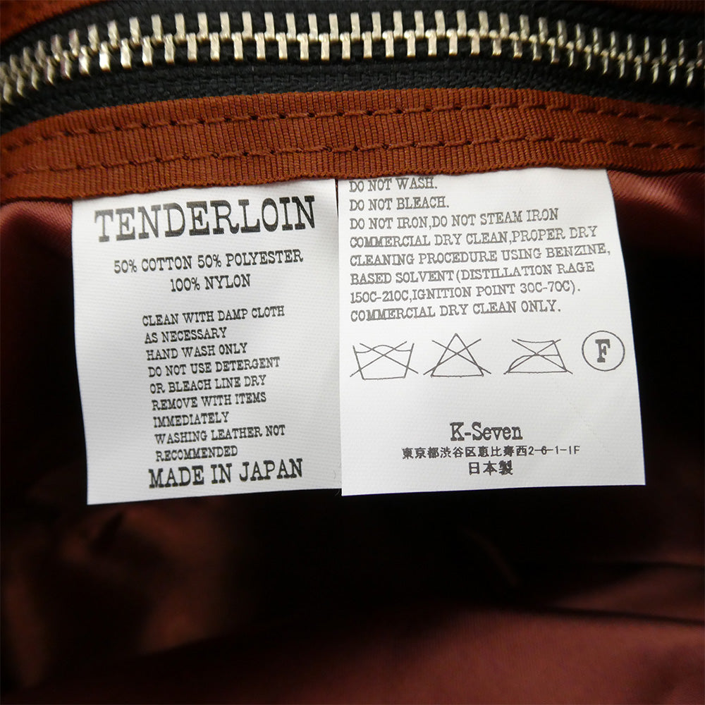 TENDERLOIN テンダーロイン × PORTER ポーター T-GTM SHOULDER グアテマラ ショルダーバッグ ブラウン マルチカラー系【極上美品】【中古】