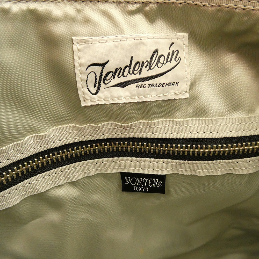 TENDERLOIN テンダーロイン × PORTER ポーター T-GTM SHOULDER グアテマラ ショルダーバッグ ターコイズ マルチカラー系【極上美品】【中古】