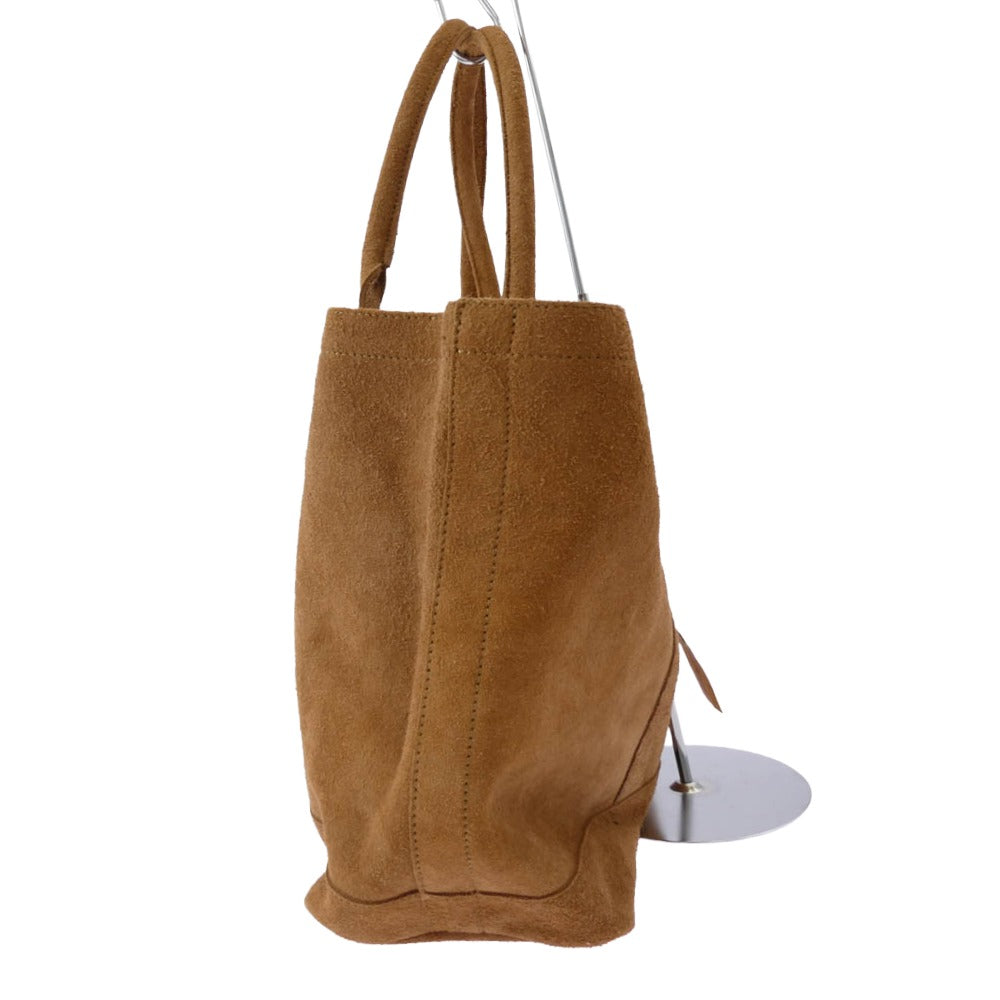 TENDERLOIN テンダーロイン × PORTER ポーター T-TOTE BAG LEATHER L SUEDE スエードレザー トートバッグ ラージ ブラウン系【極上美品】【中古】