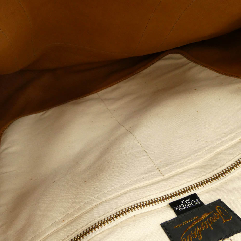 TENDERLOIN テンダーロイン × PORTER ポーター T-TOTE BAG LEATHER L SUEDE スエードレザー トートバッグ ラージ ブラウン系【極上美品】【中古】