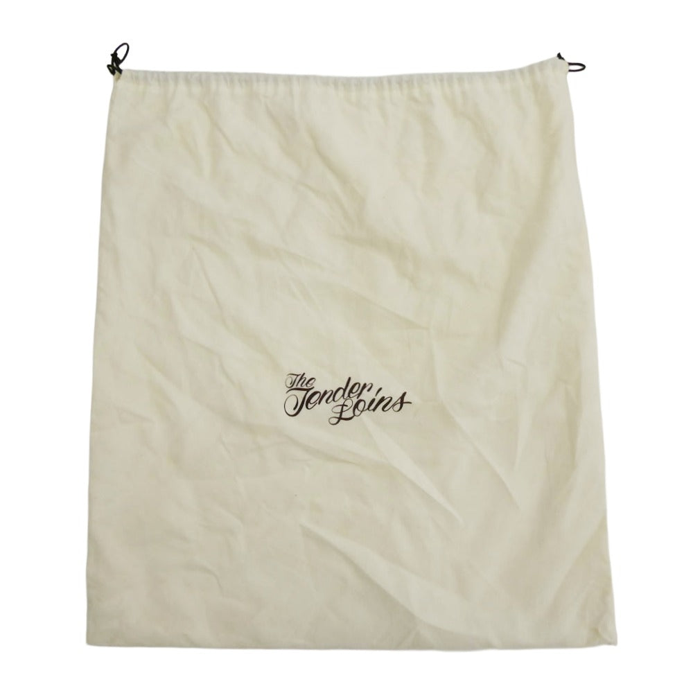 TENDERLOIN テンダーロイン × PORTER ポーター T-TOTE BAG LEATHER L SUEDE スエードレザー トートバッグ ラージ ブラウン系【極上美品】【中古】