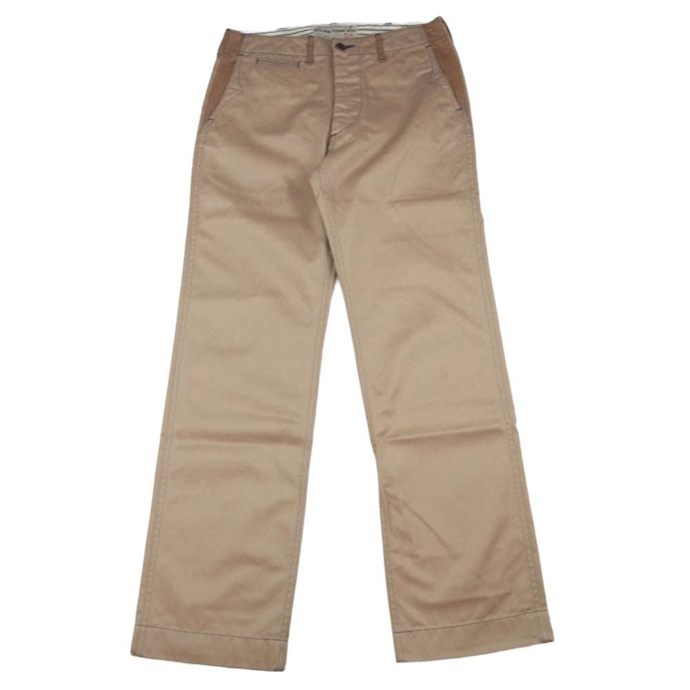 ミスターフリーダム SC41561 COTTON TWILL NAVAL CHINOS 8.2オンス コットン ツイル ナバル チノ パンツ ベージュ系【中古】