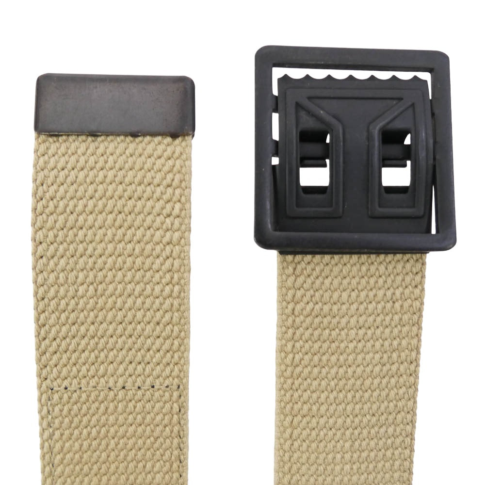 The REAL McCOY'S ザリアルマッコイズ MA17011 Military Web Belt ミリタリー ウェブ ベルト ライトブラウン系【中古】