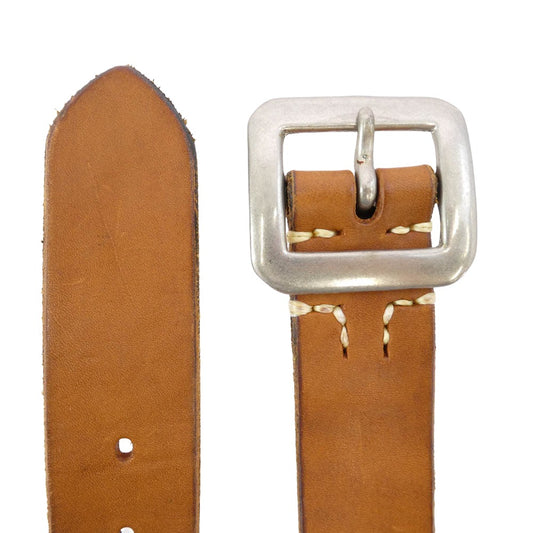 The REAL McCOY'S ザリアルマッコイズ JOE Mc COY ジョーマッコイ BEND LEATHER BELT ベンズ レザー ベルト ブラウン系 30【中古】