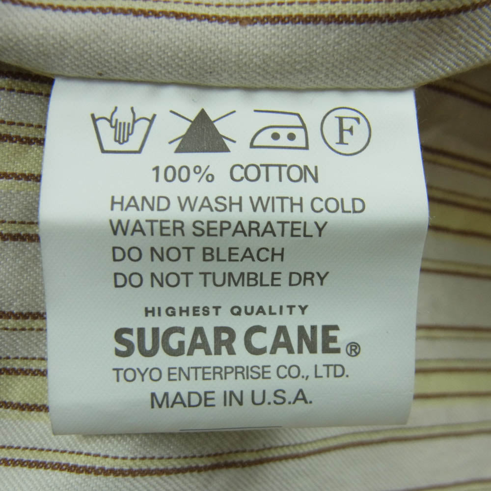 SUGAR CANE シュガーケーン MISTER FREEDOM USA製 NOS PLAYER DENIM ミスターフリーダム デニム ベスト インディゴブルー系 38【中古】