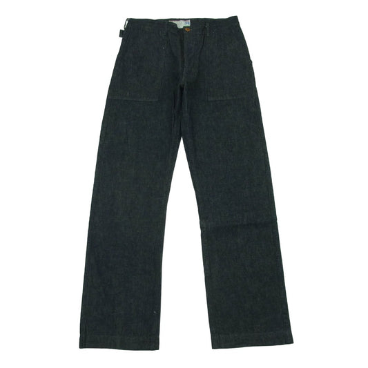 ミスターフリーダム SC41345 9.7oz. CAVALRY TWILL MECHANIC UTILITY TROUSERS ユーティリティ トラウザーズ デニム パンツ インディゴブルー系 32【中古】