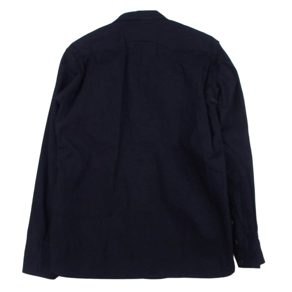 ミスターフリーダム NAVAL CLOTHING TAILOR ナバル クロージング テーラー ワーク シャツ ネイビー系 M【中古】