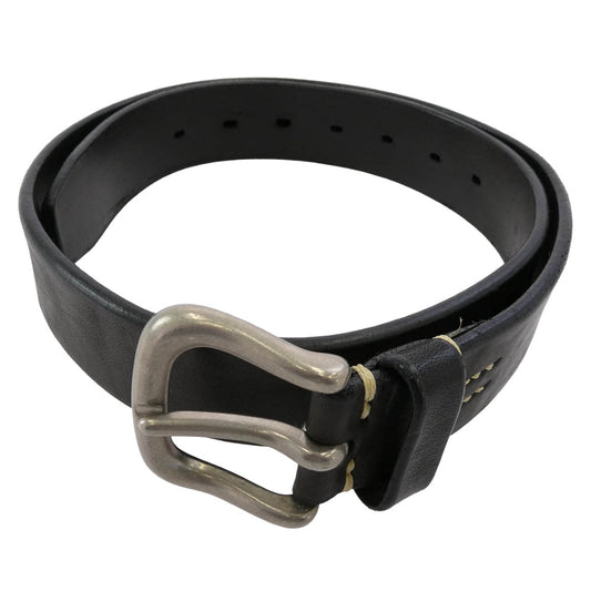 The REAL McCOY'S ザリアルマッコイズ JOE Mc COY ジョーマッコイ BEND LEATHER BELT ベンズ レザー ベルト ブラック ブラック系 30【中古】