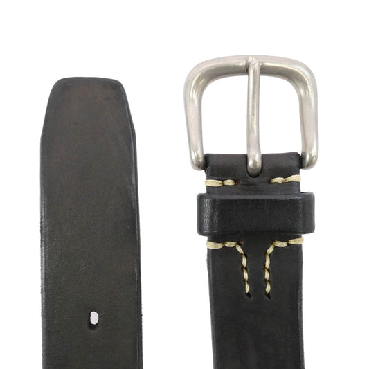 The REAL McCOY'S ザリアルマッコイズ JOE Mc COY ジョーマッコイ BEND LEATHER BELT ベンズ レザー ベルト ブラック ブラック系 30【中古】