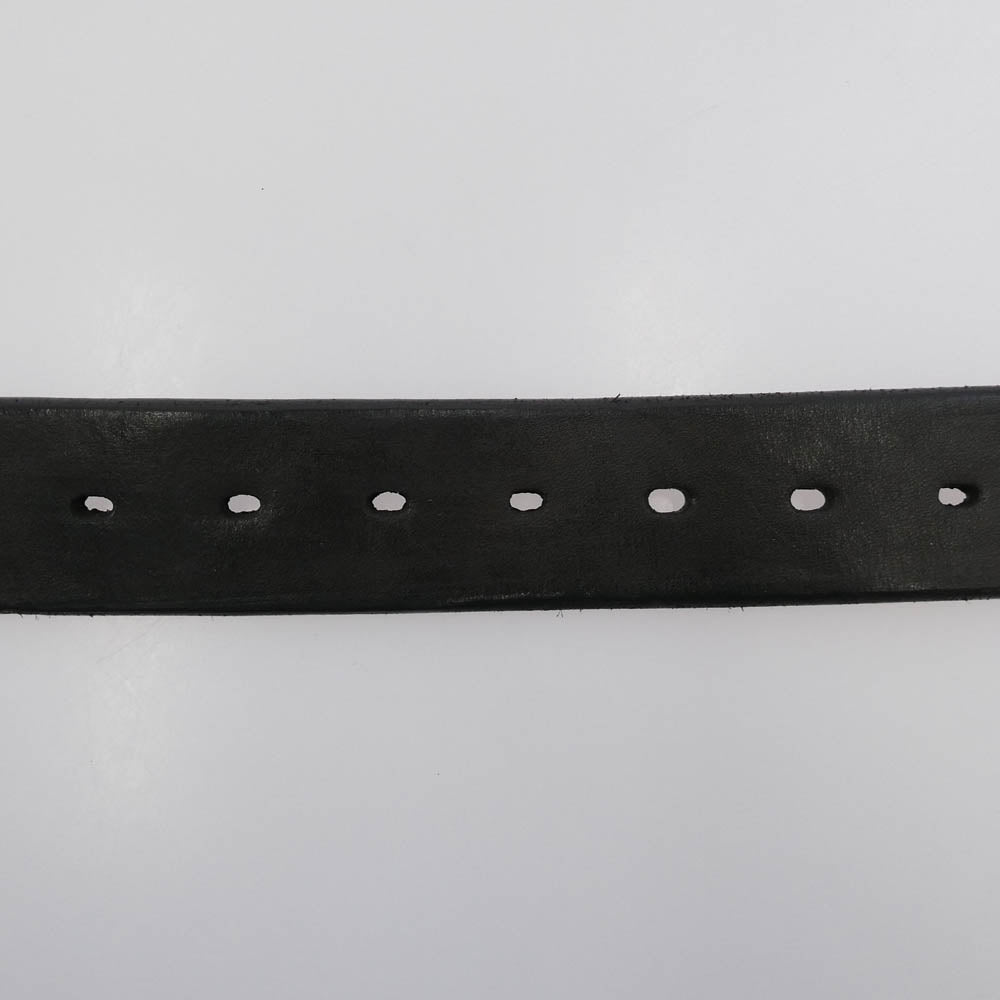 The REAL McCOY'S ザリアルマッコイズ JOE Mc COY ジョーマッコイ BEND LEATHER BELT ベンズ レザー ベルト ブラック ブラック系 30【中古】