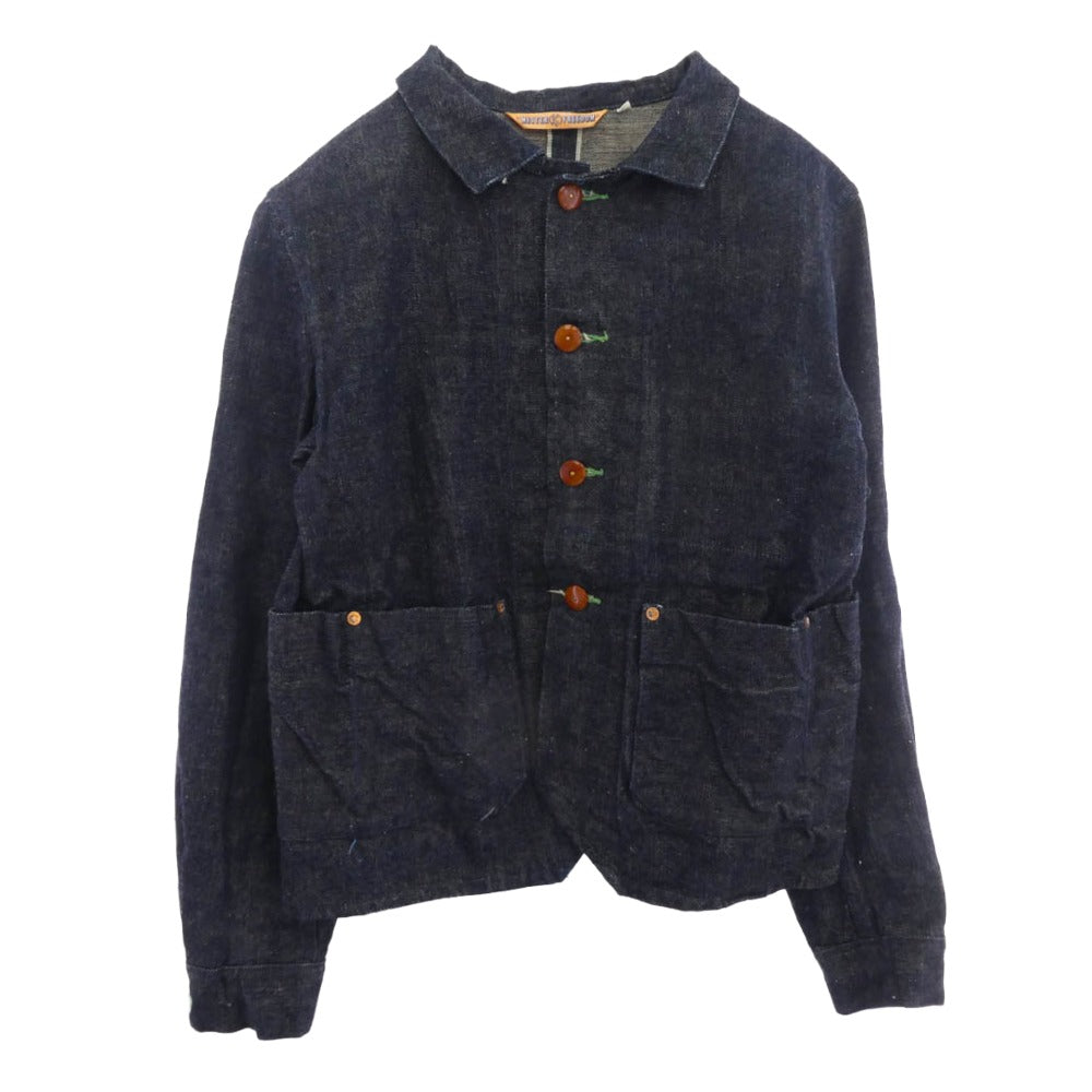 ミスターフリーダム SACO LOCOMOTORA El Loco サコ ロコモトラ デニム ジャケット インディゴブルー系 38【中古】